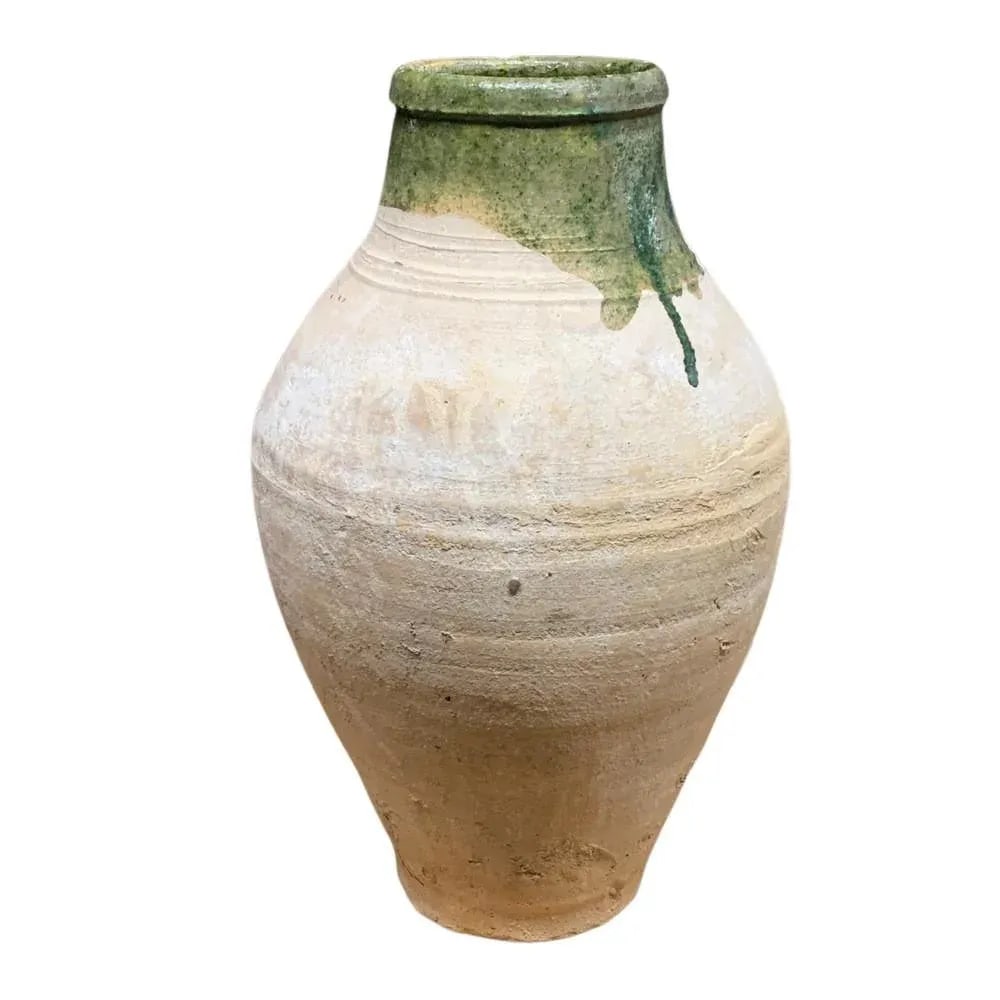 Vintage Turkish Terracotta Oil Jar - 4