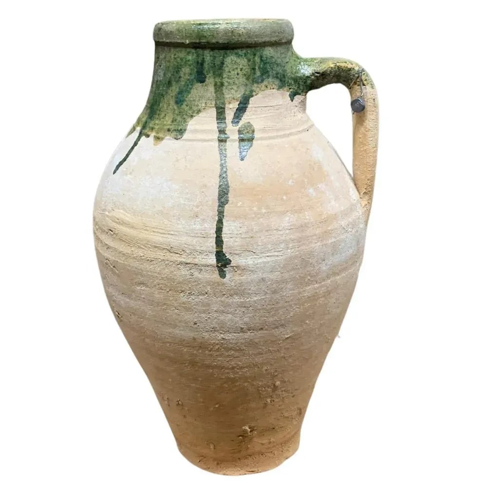 Vintage Turkish Terracotta Oil Jar - 6