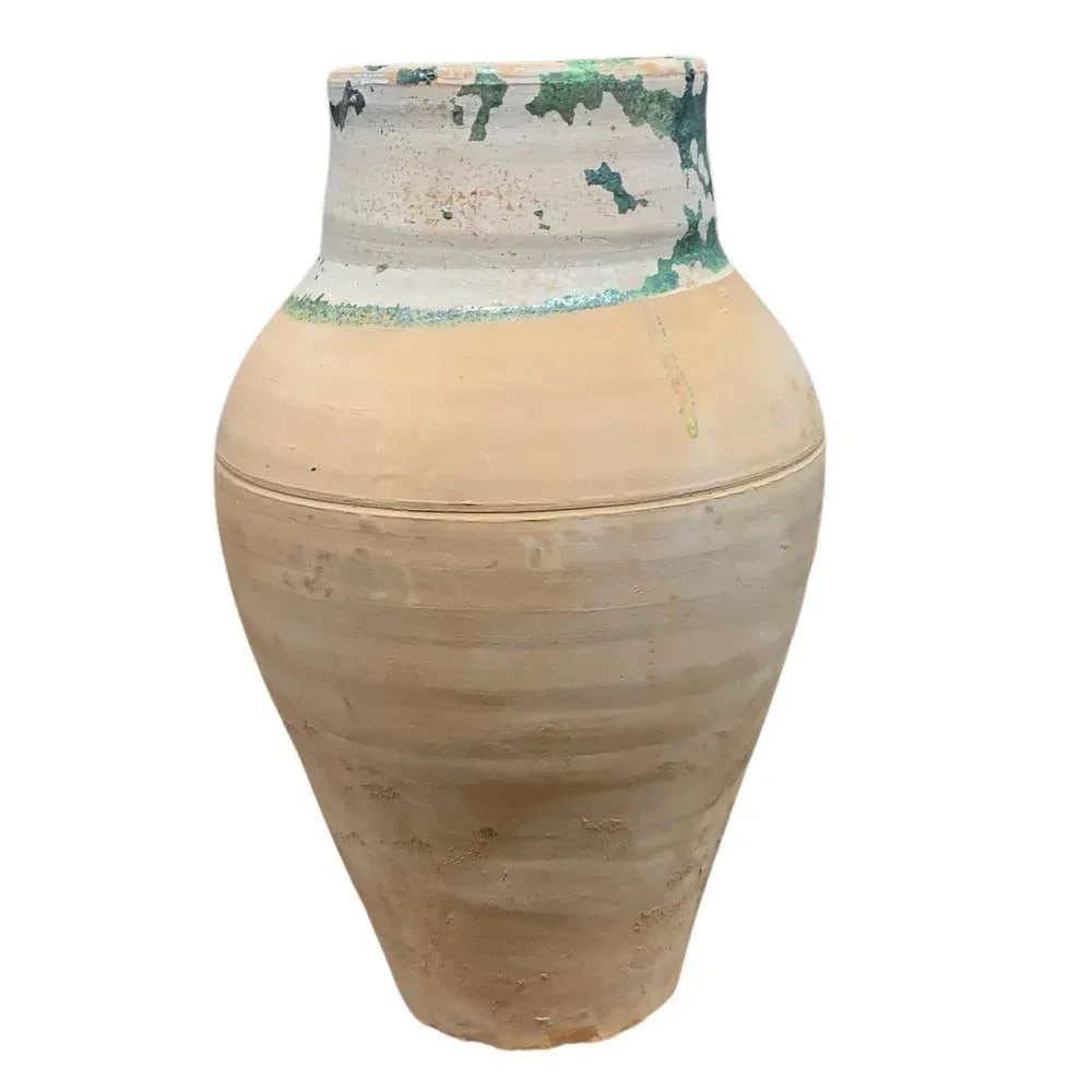 Vintage Turkish Terracotta Oil Jar - 4