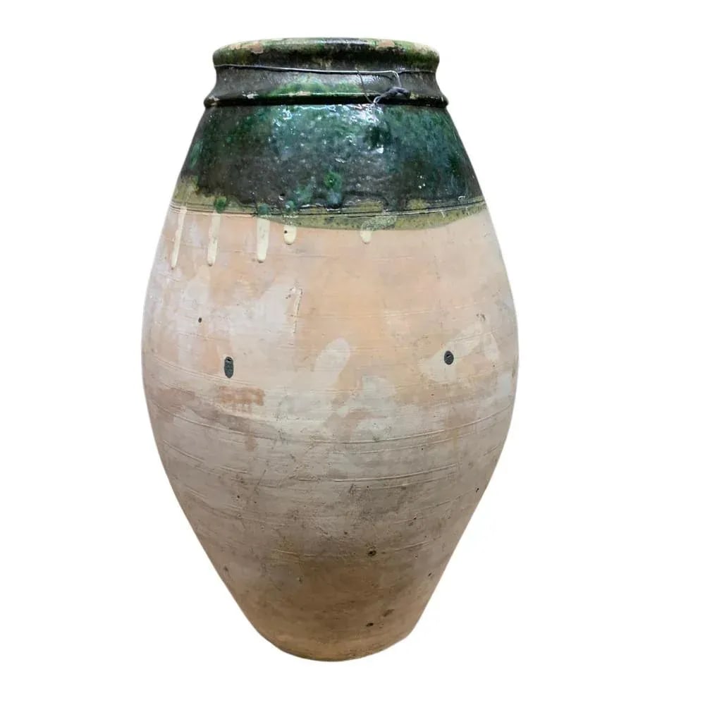 Vintage Turkish Terracotta Oil Jar - 2