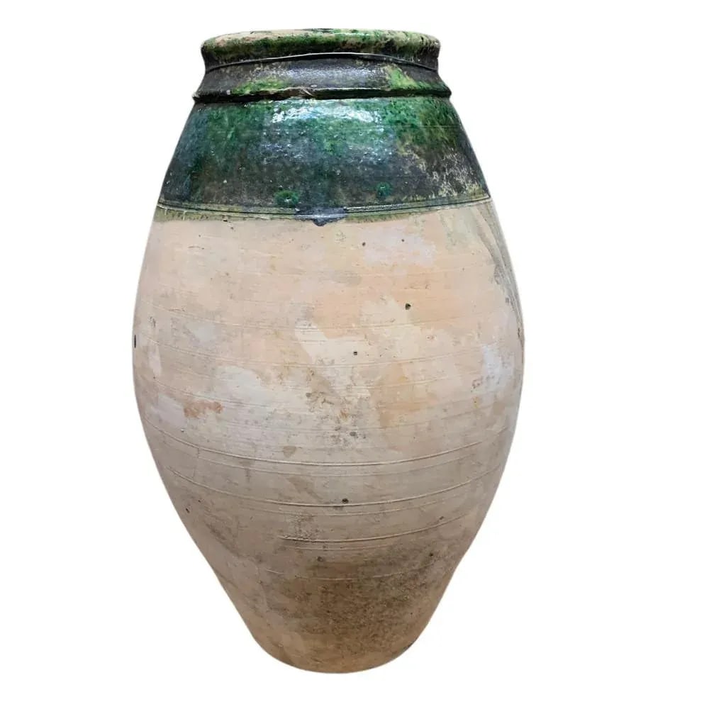 Vintage Turkish Terracotta Oil Jar - 3
