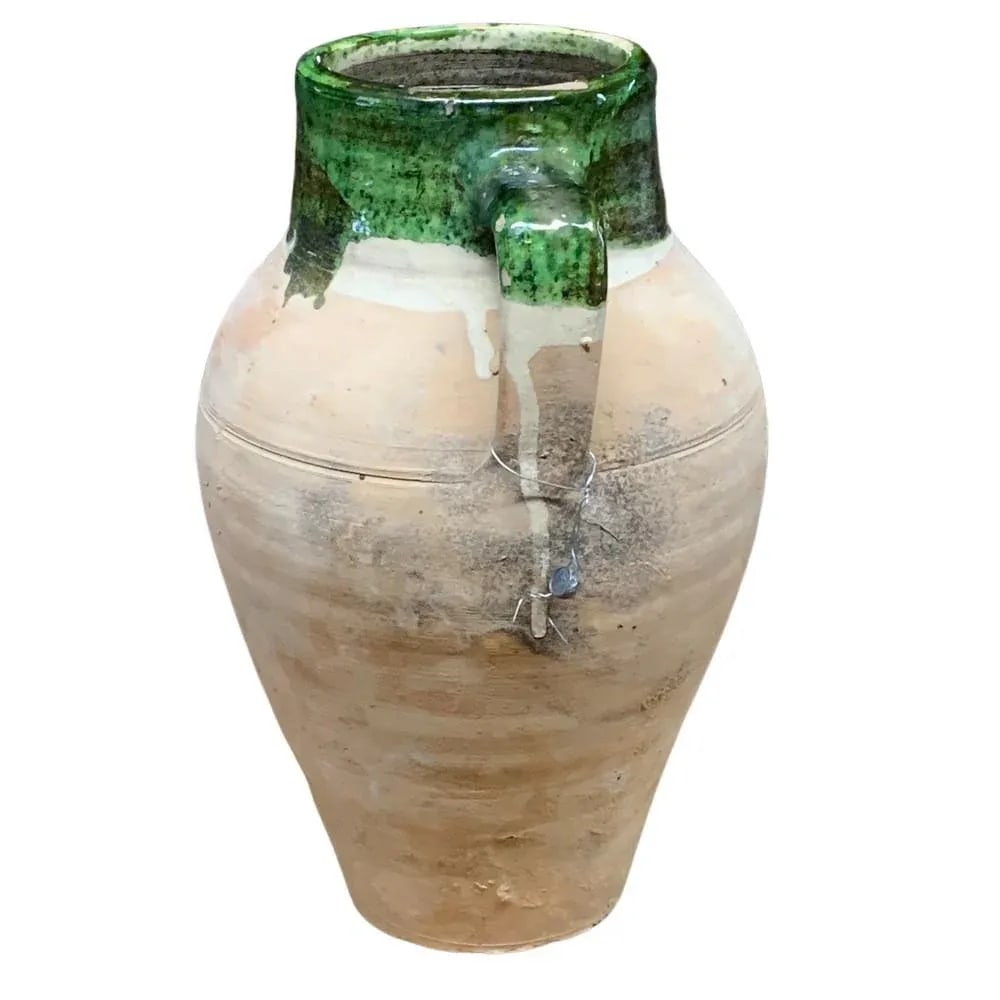 Vintage Turkish Terracotta Oil Jar - 2