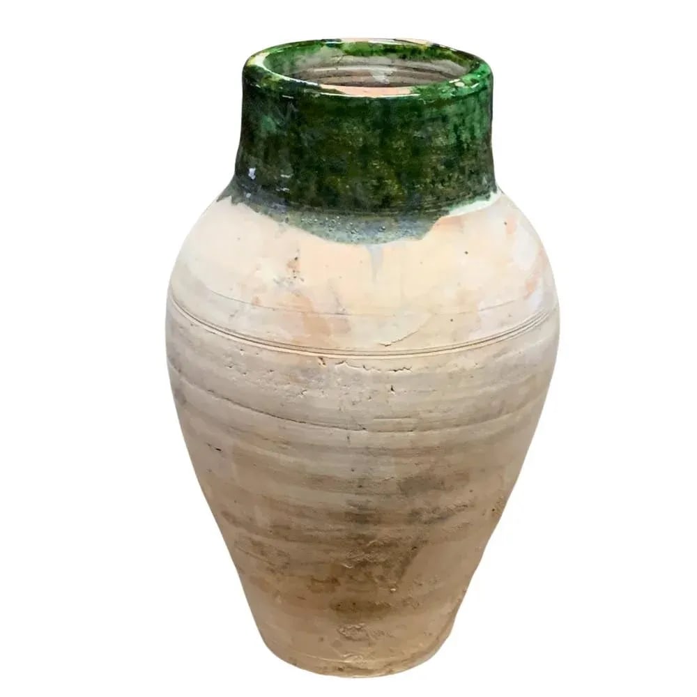 Vintage Turkish Terracotta Oil Jar - 4