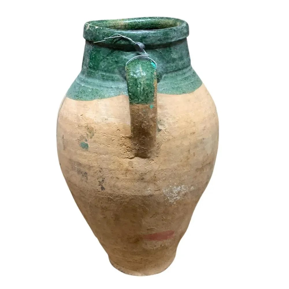 Vintage Turkish Terracotta Oil Jar - 2