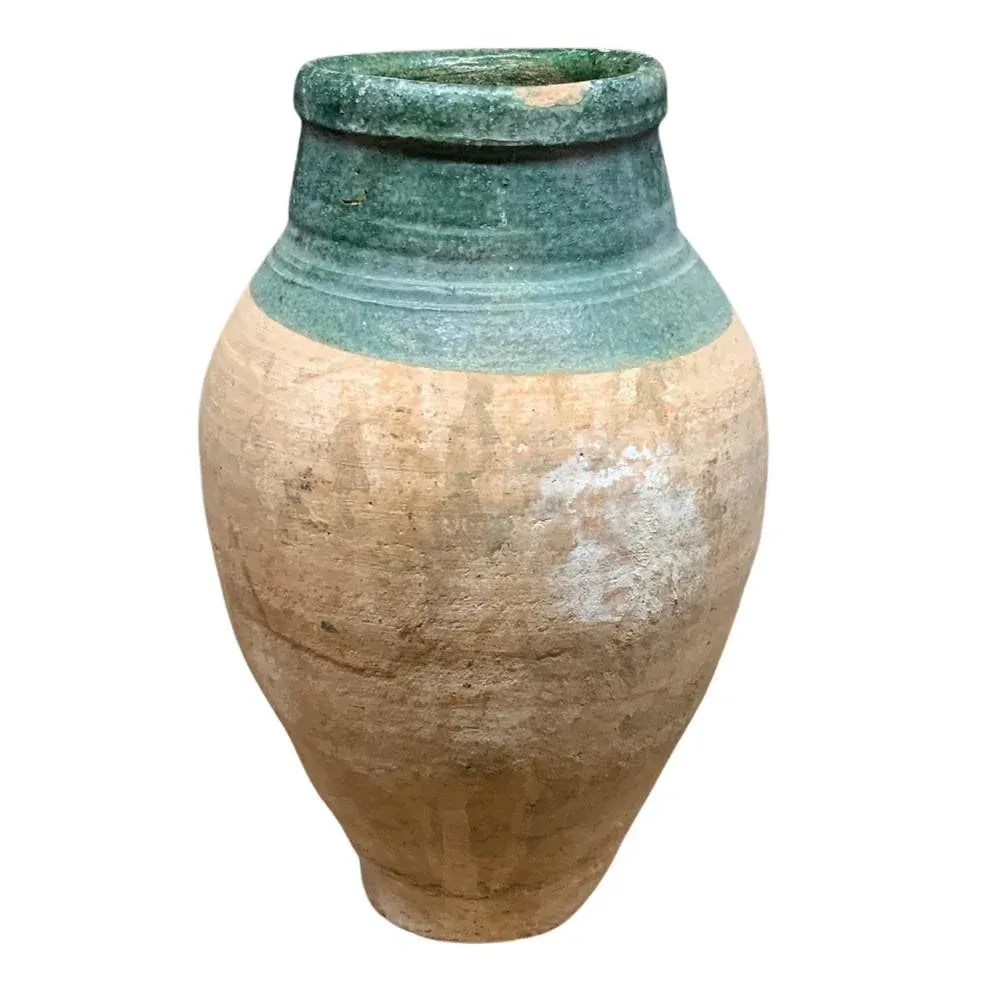 Vintage Turkish Terracotta Oil Jar - 4