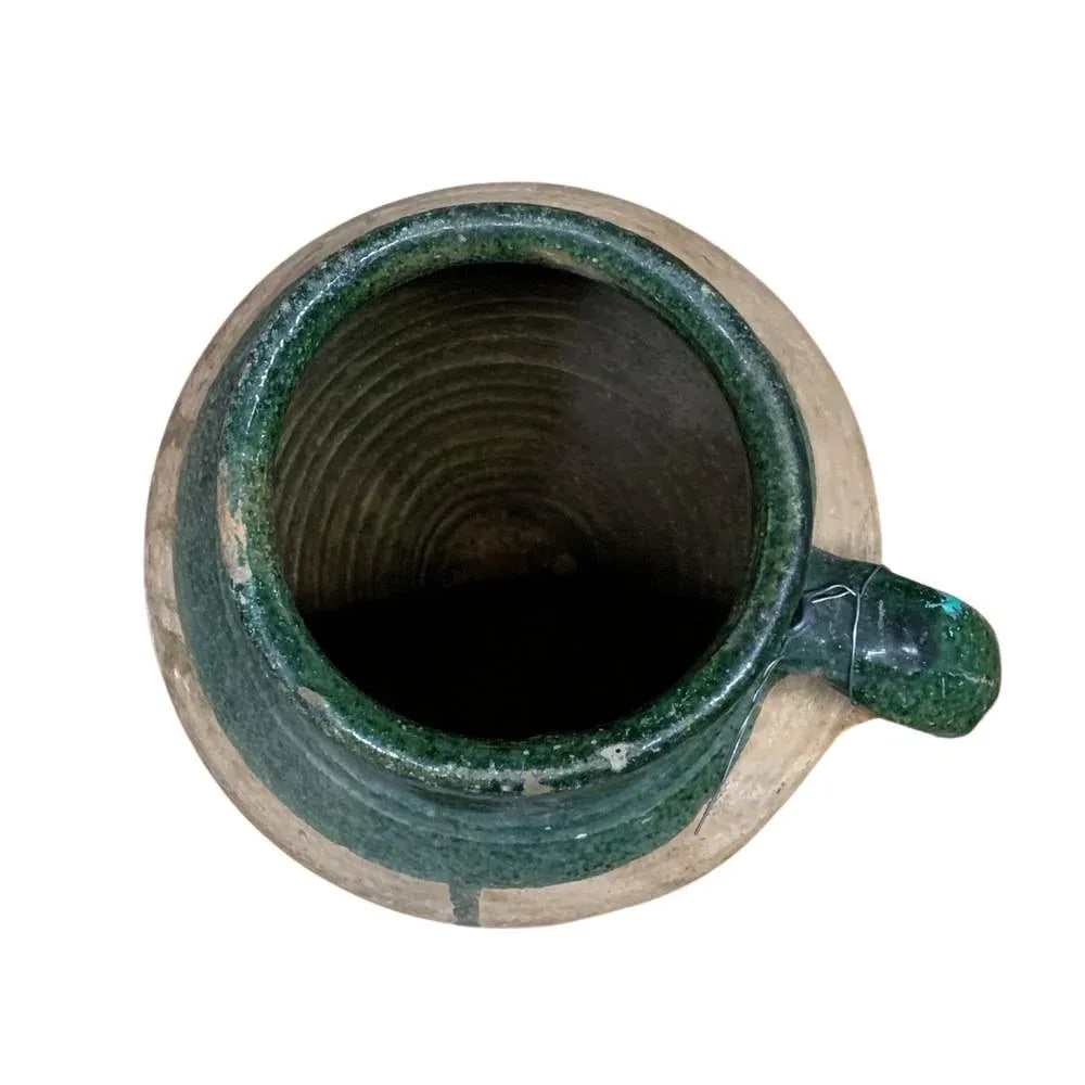 Vintage Turkish Terracotta Oil Jar - 5