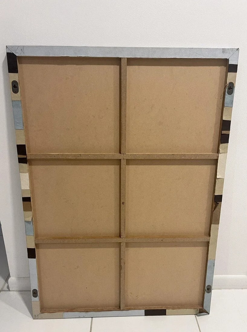 1990s Groovy Ultrasuede Pieced Fabric Wall Art - 3
