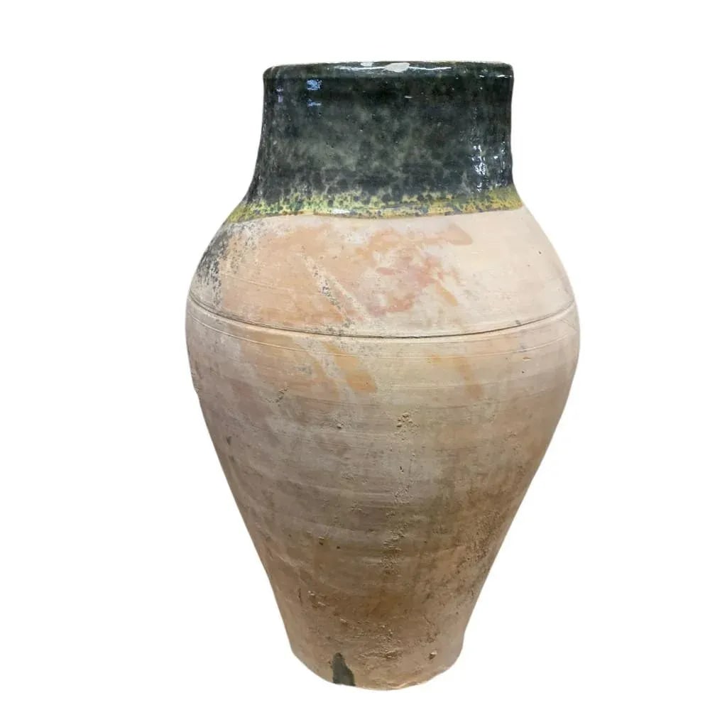 Vintage Turkish Terracotta Oil Jar - 4