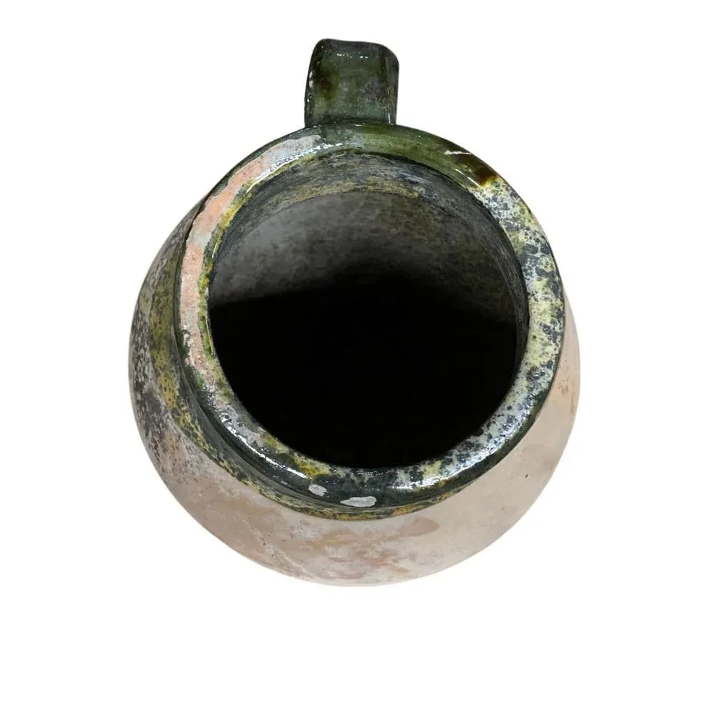 Vintage Turkish Terracotta Oil Jar - 5