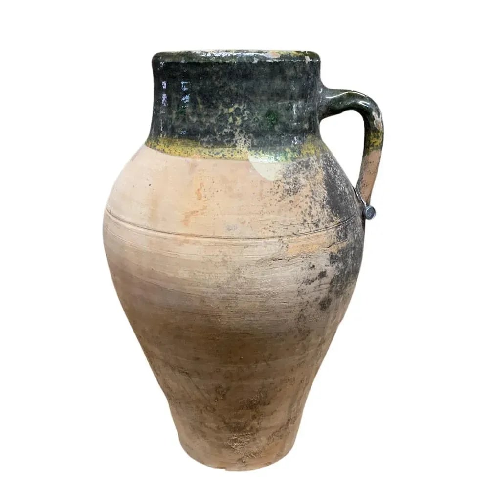 Vintage Turkish Terracotta Oil Jar - 6