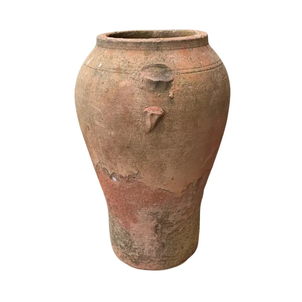 Antique Moroccan Terracotta Coastal Olive Jar - Small - 2
