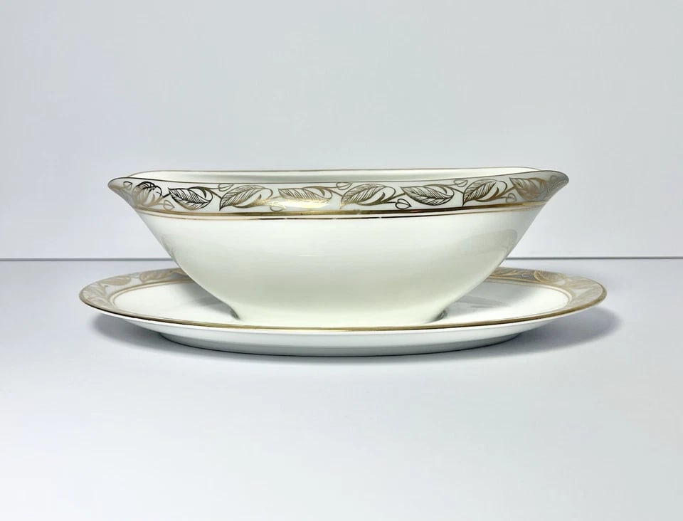 1950s Noritake "Greta" Bone China Serving Hostess Dinnerware Set - 6-Piece - 2