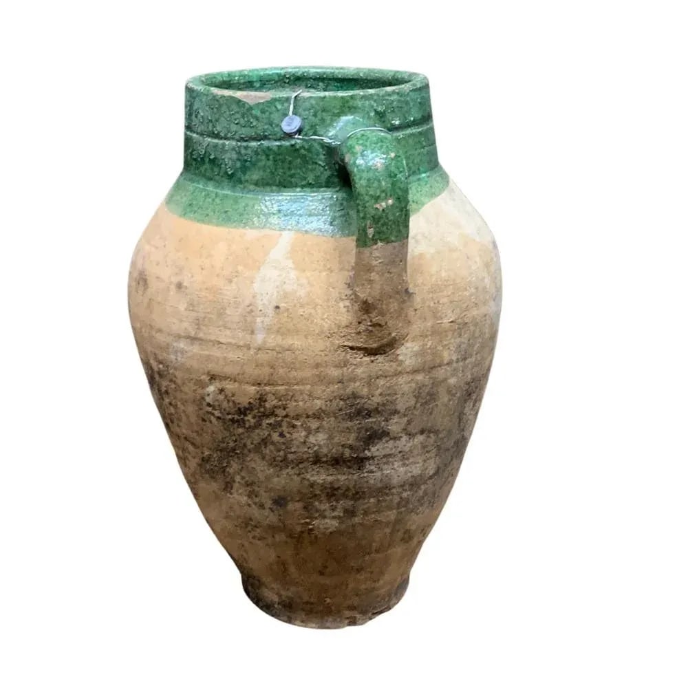 Vintage Turkish Terracotta Oil Jar - 2