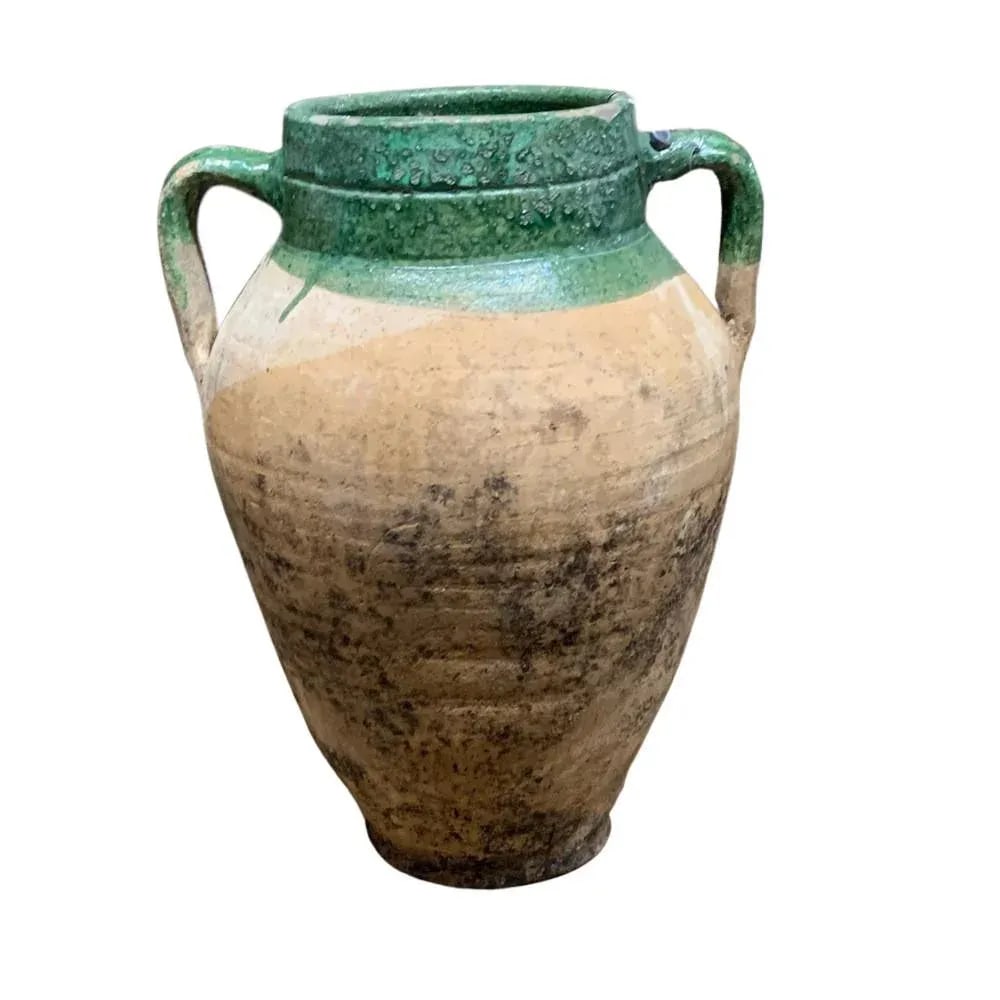 Vintage Turkish Terracotta Oil Jar - 6