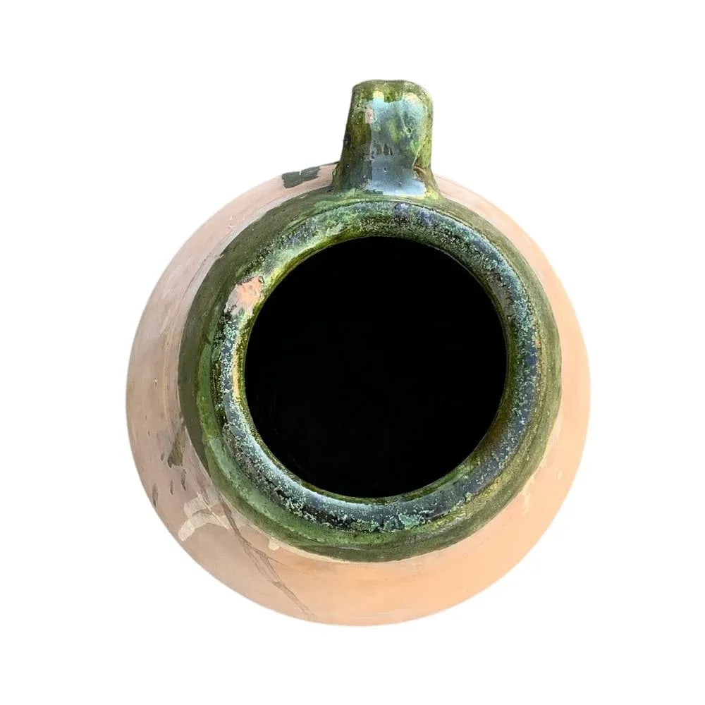 Vintage Turkish Terracotta Oil Jar - 5