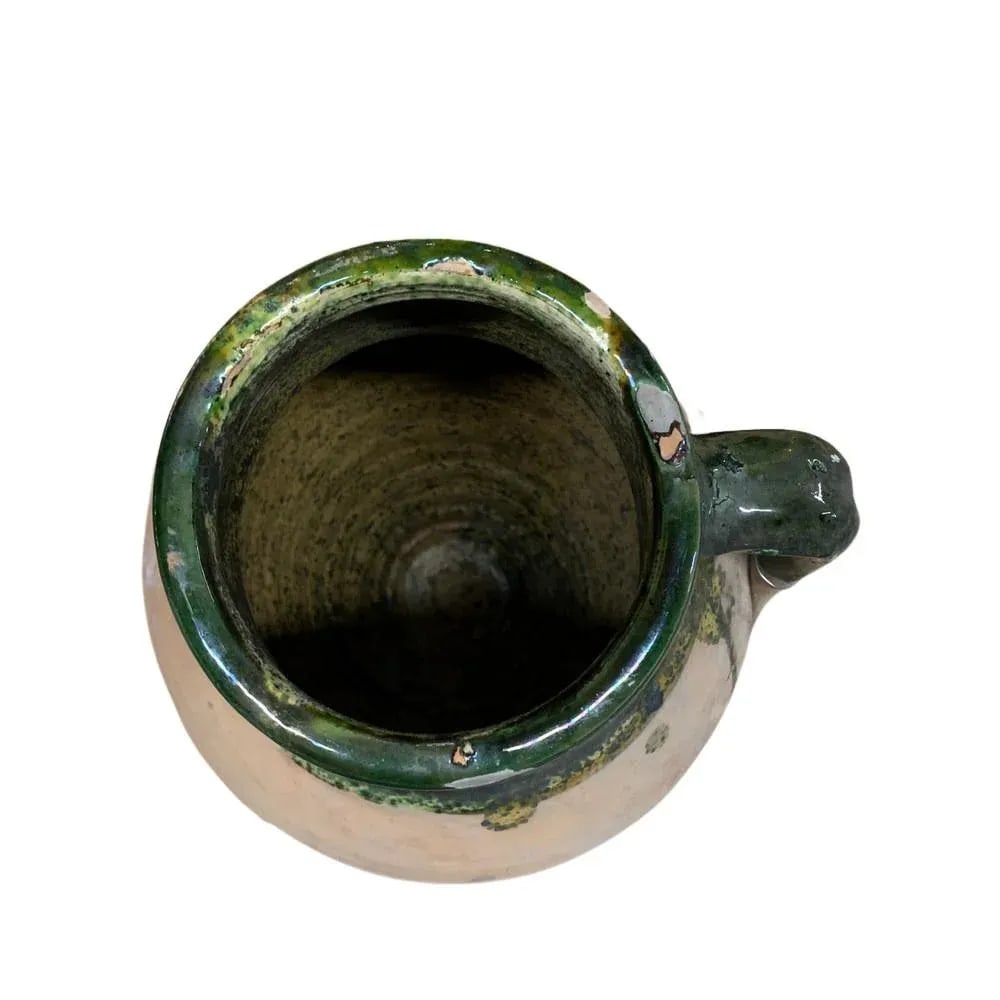 Vintage Turkish Terracotta Oil Jar - 5