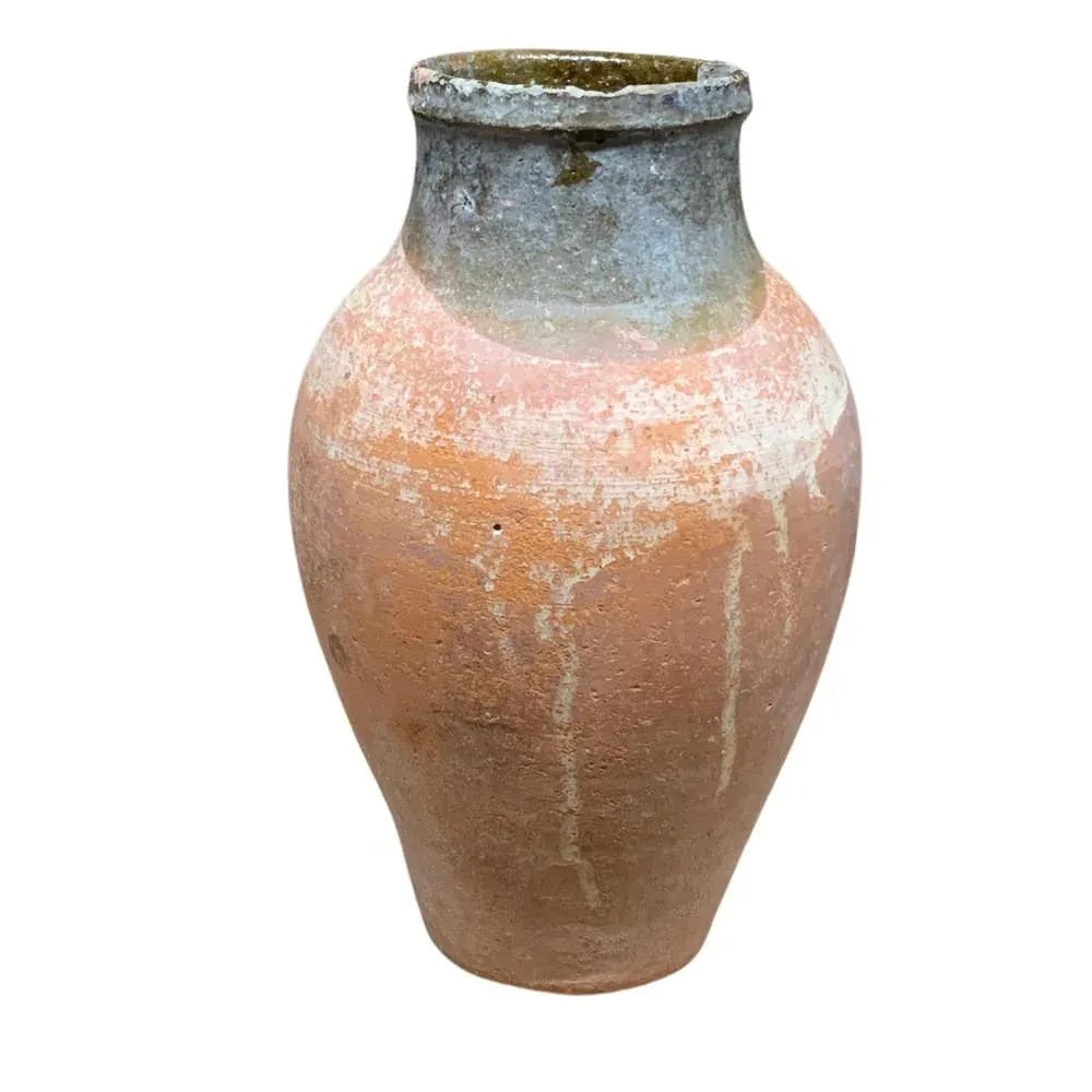 Vintage Turkish Terracotta Oil Jar - 4