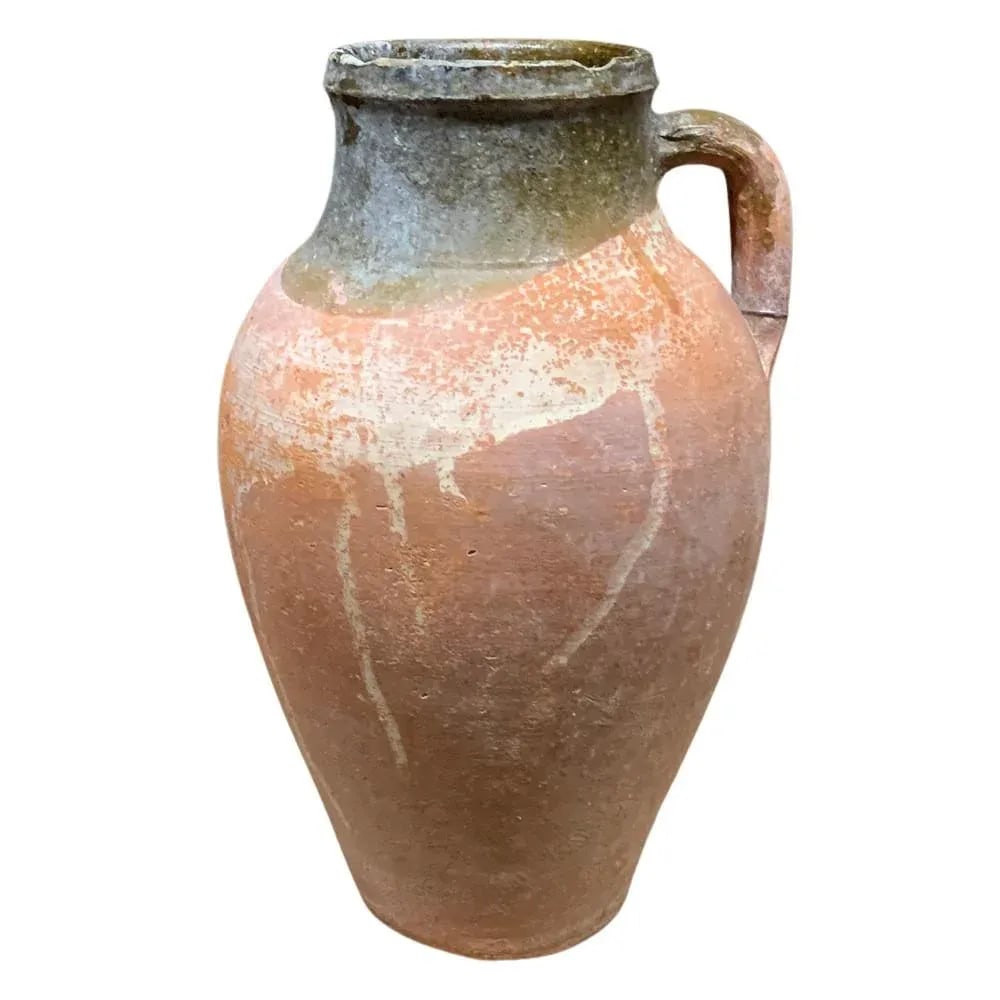 Vintage Turkish Terracotta Oil Jar - 6