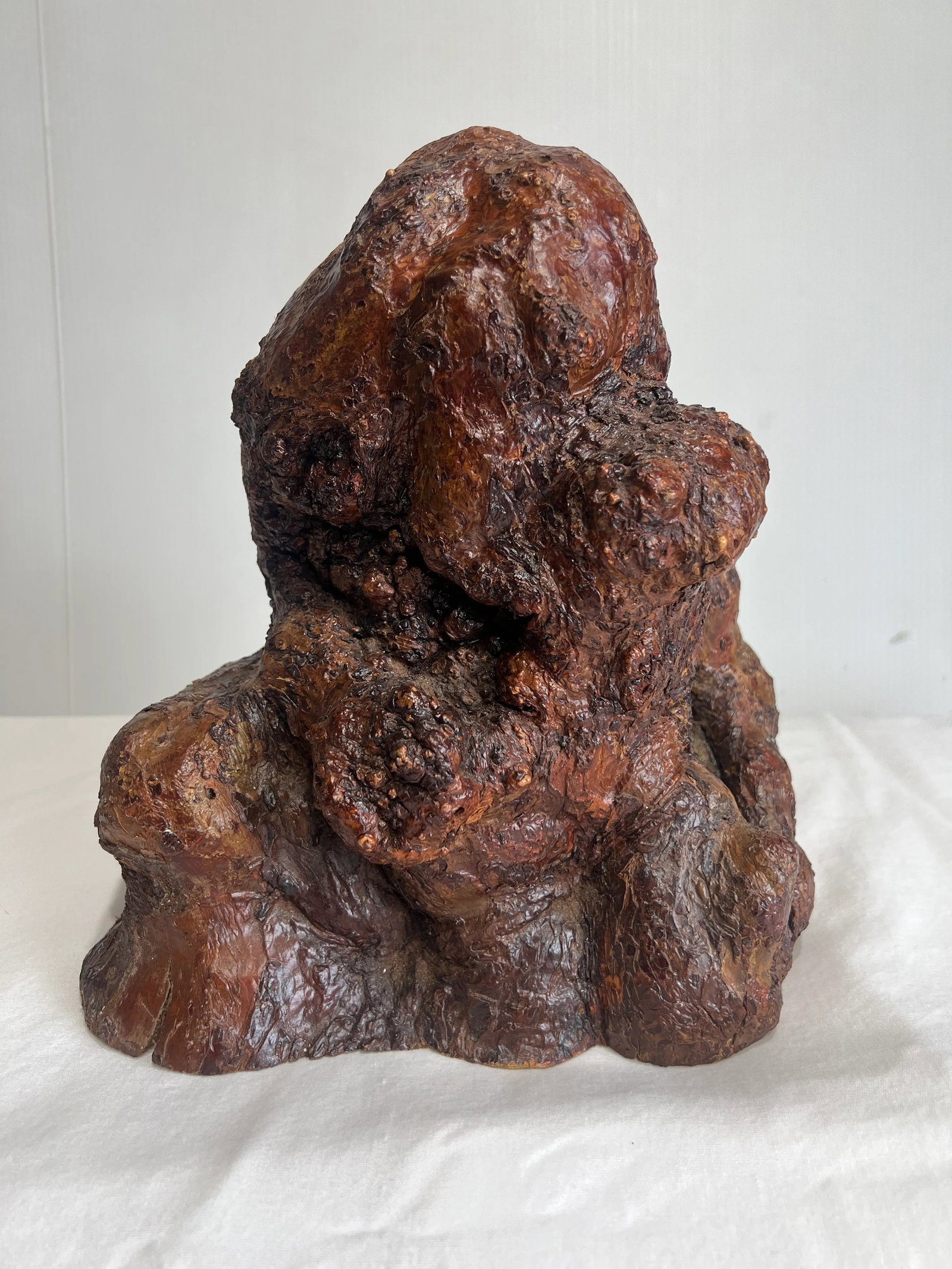 Late 19th Century Natural Root Burl Wood Sculpture - 2