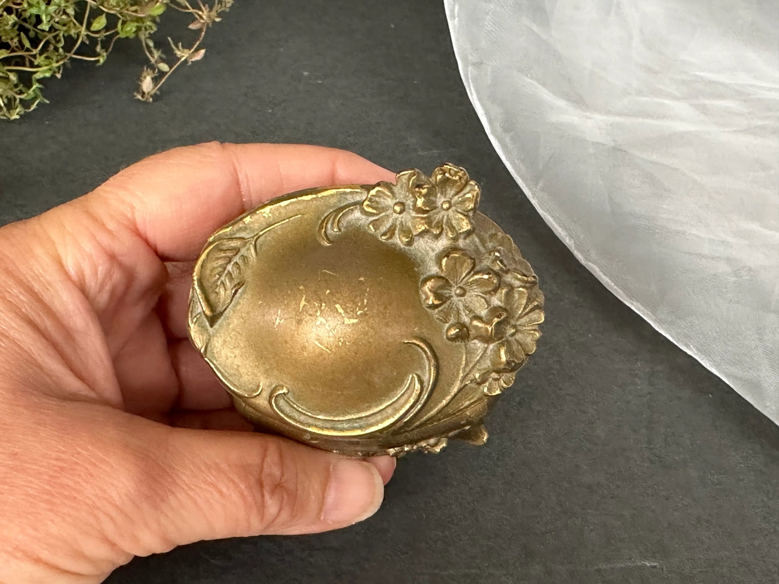 Antique Art Nouveau Jewelry Casket Box - 10