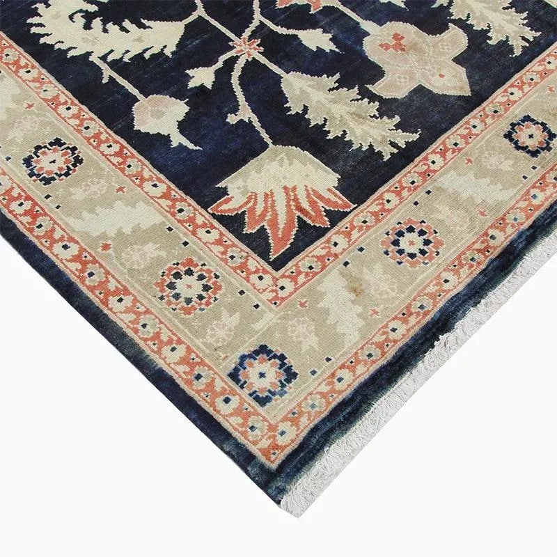 2010s Handwoven Persian Tabriz Area Rug 5'1'' X 7'0'' - 9