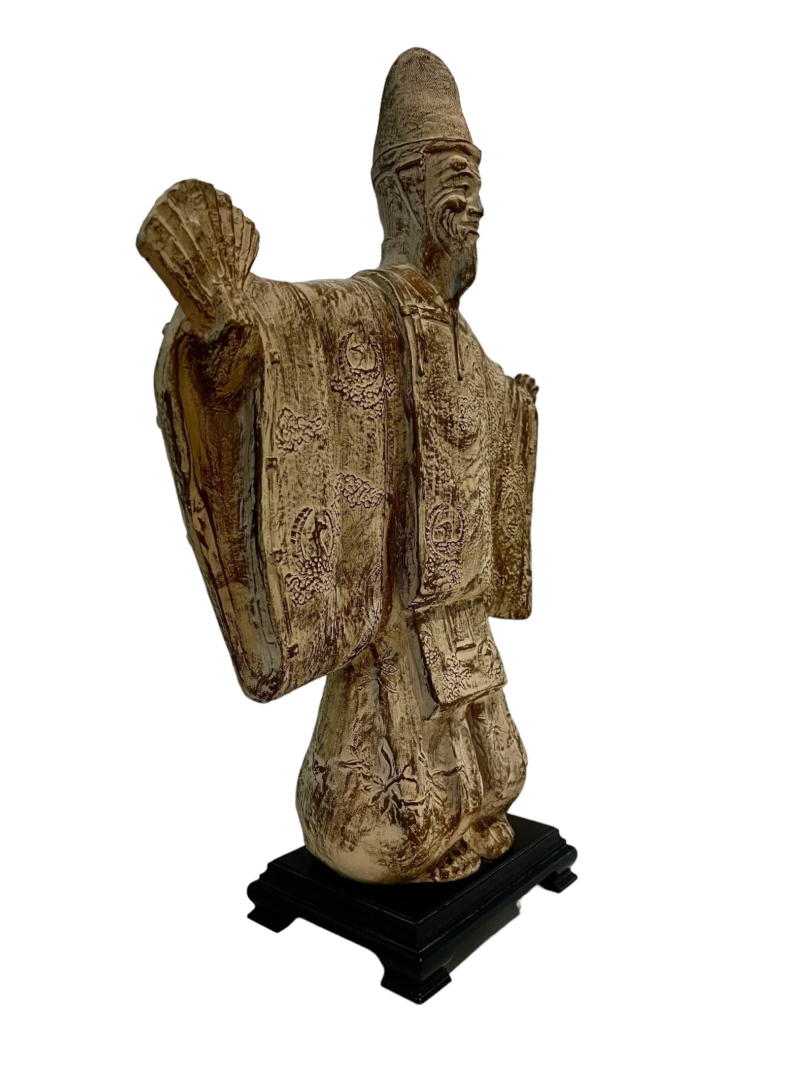 Large Japanese Samurai Sculpture by Austin Productions, "The Uesugi" 1981, 24" Tall - 11
