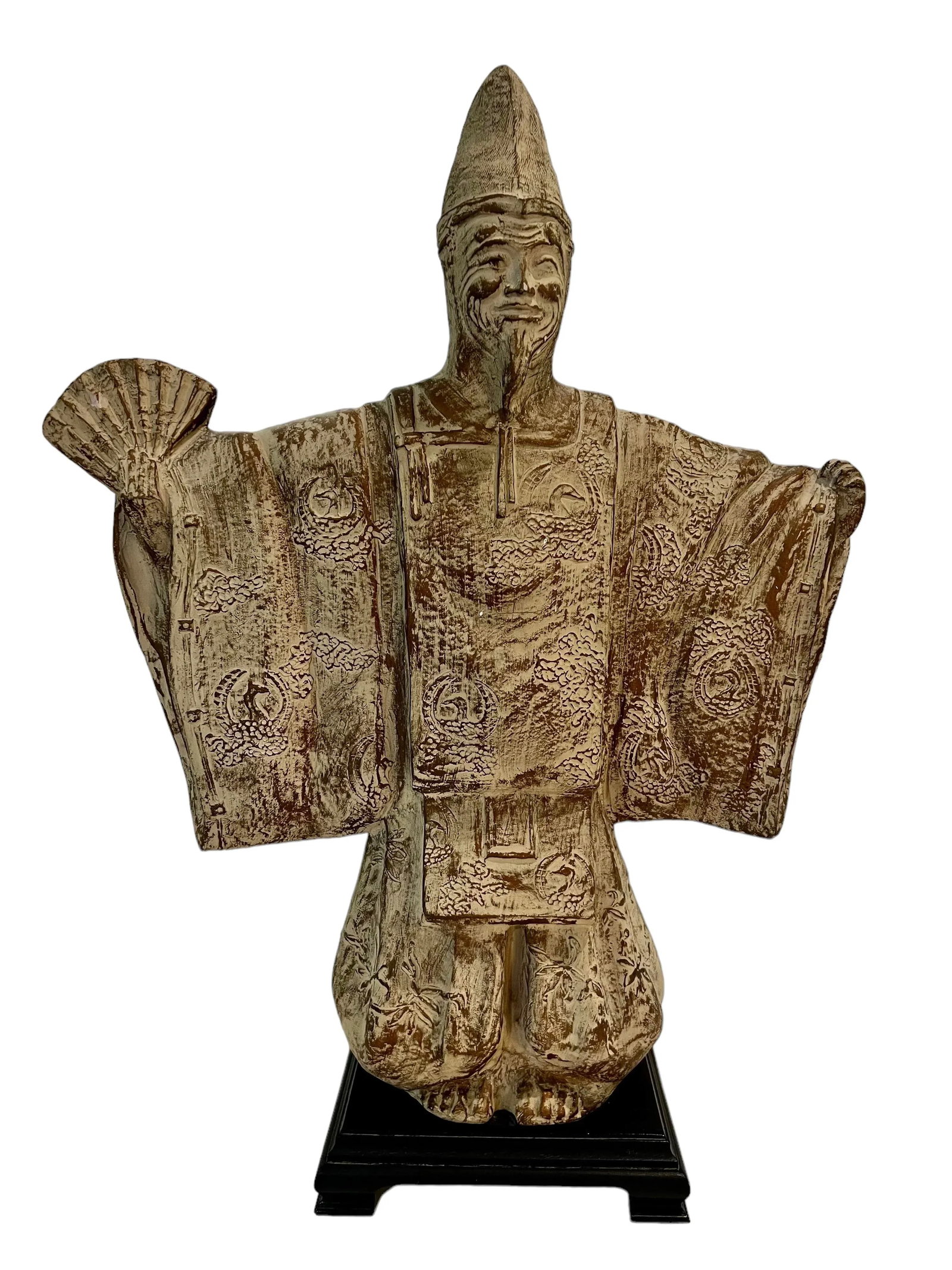 Large Japanese Samurai Sculpture by Austin Productions, "The Uesugi" 1981, 24" Tall - 13