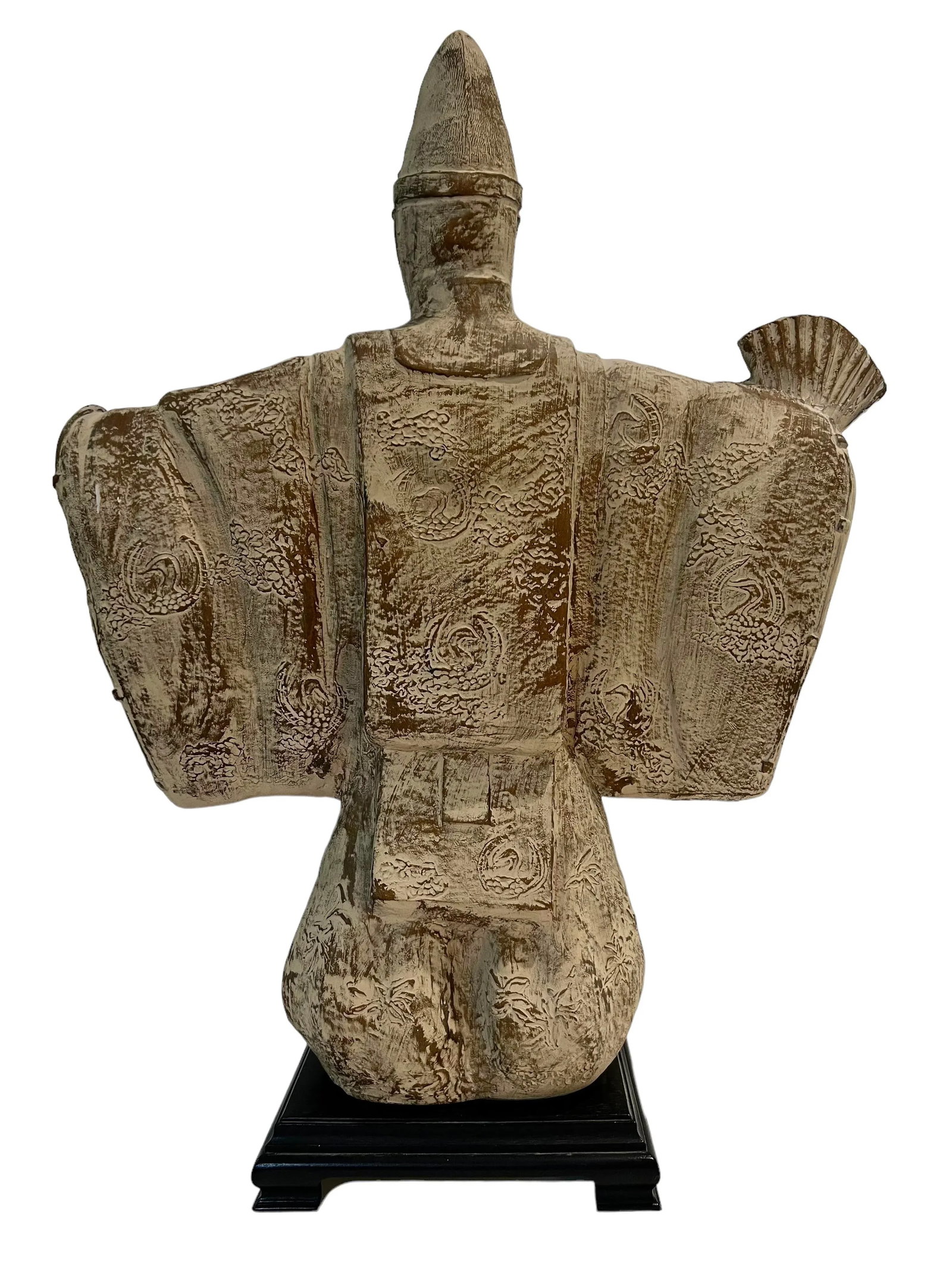Large Japanese Samurai Sculpture by Austin Productions, "The Uesugi" 1981, 24" Tall - 8