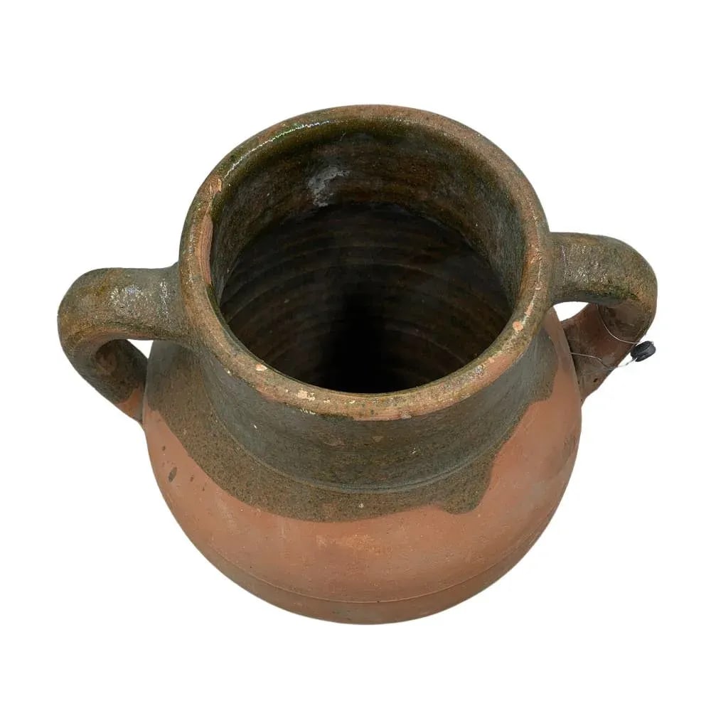 Vintage Turkish Terracotta Oil Jar - 5