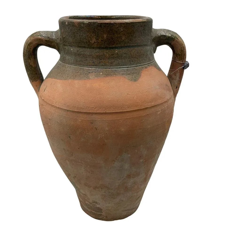 Vintage Turkish Terracotta Oil Jar - 6
