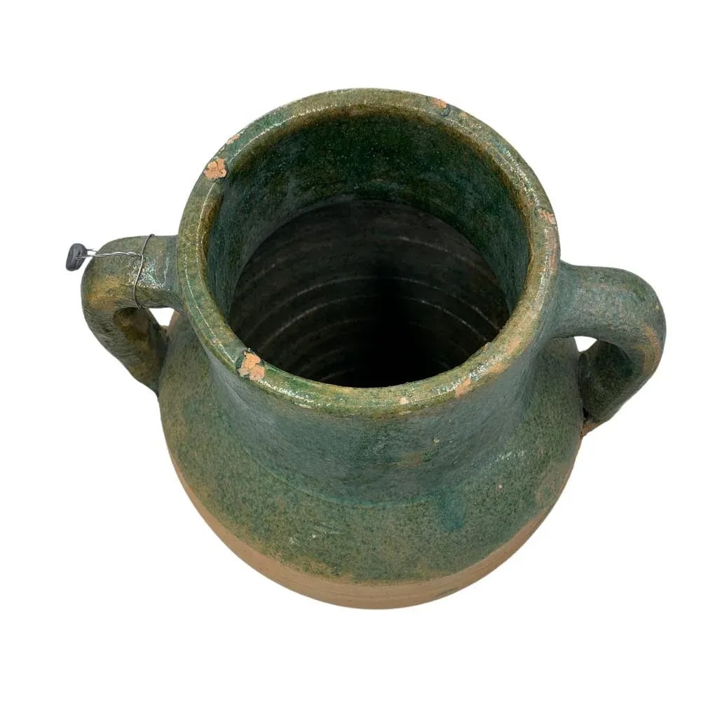 Vintage Turkish Terracotta Oil Jar - 5