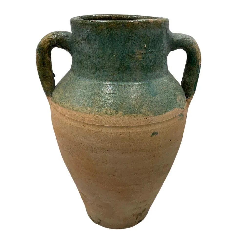 Vintage Turkish Terracotta Oil Jar - 6