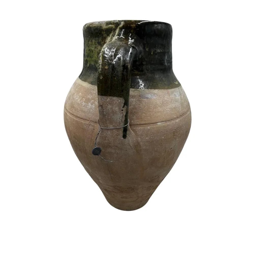 Vintage Turkish Terracotta Oil Jar - 2