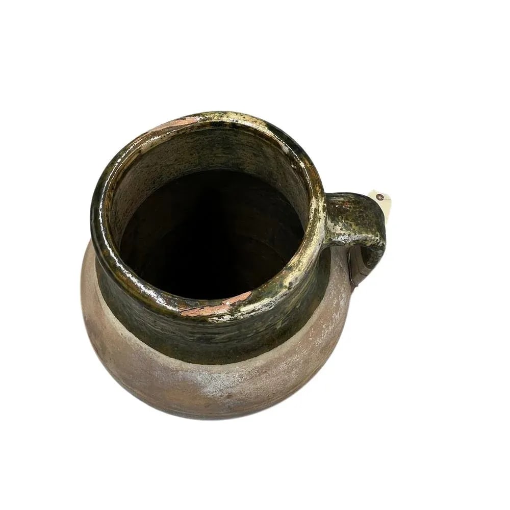 Vintage Turkish Terracotta Oil Jar - 5