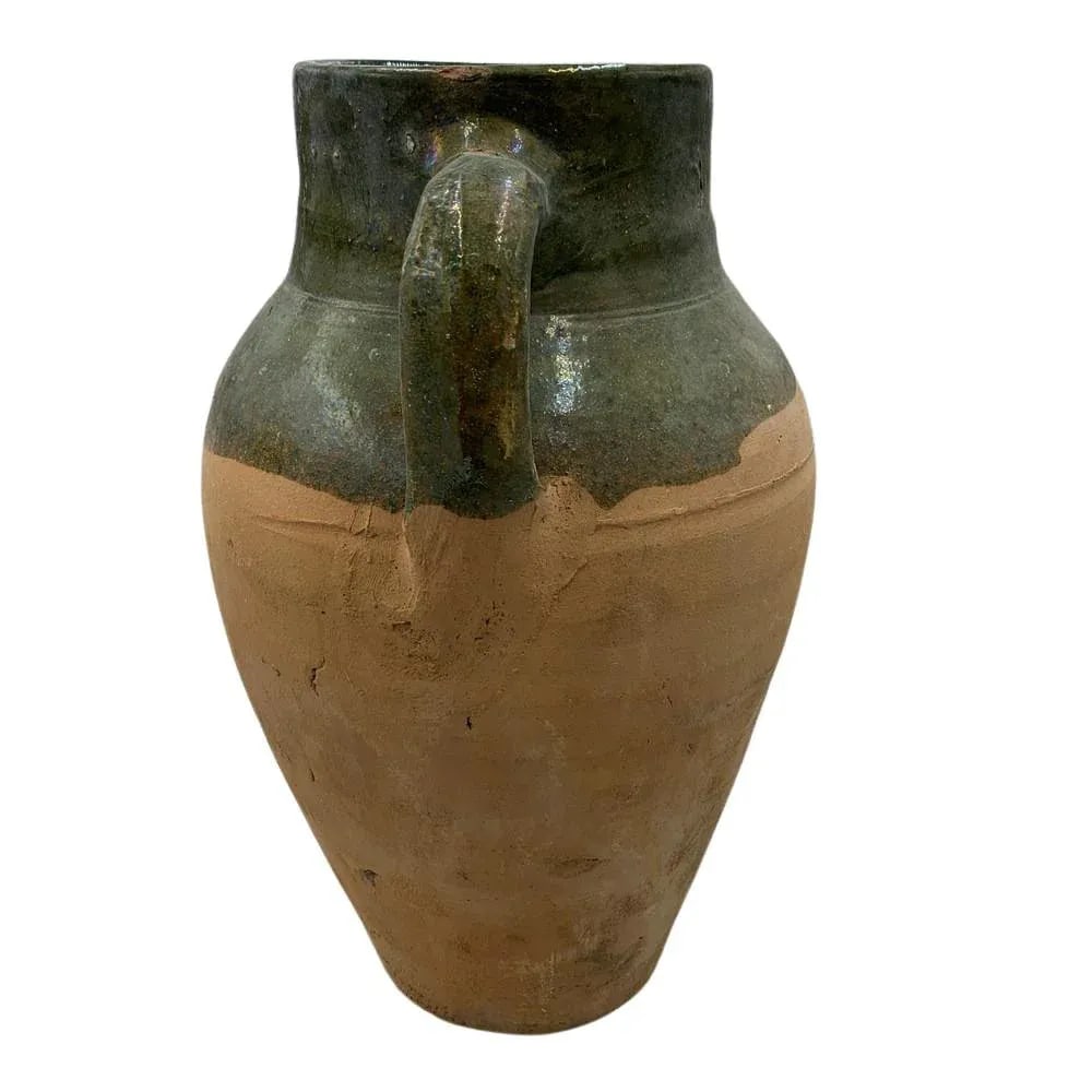 Vintage Turkish Terracotta Oil Jar - 2