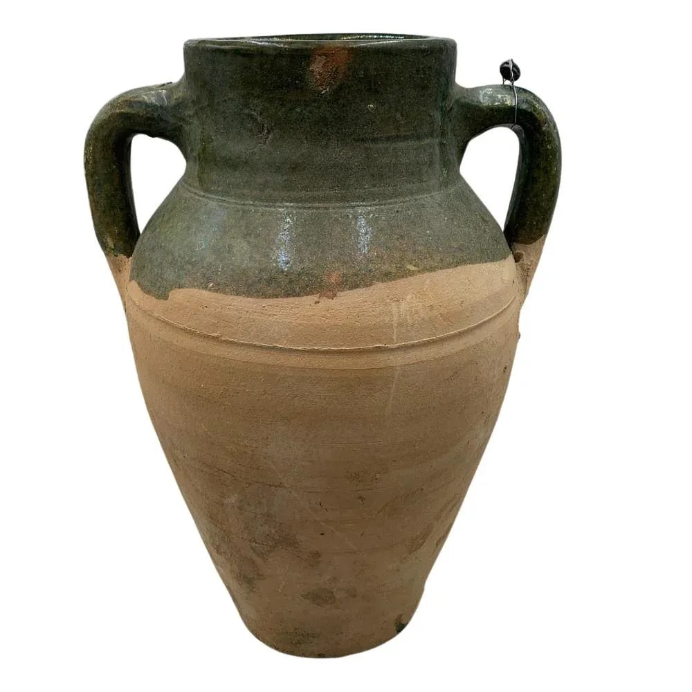 Vintage Turkish Terracotta Oil Jar - 3