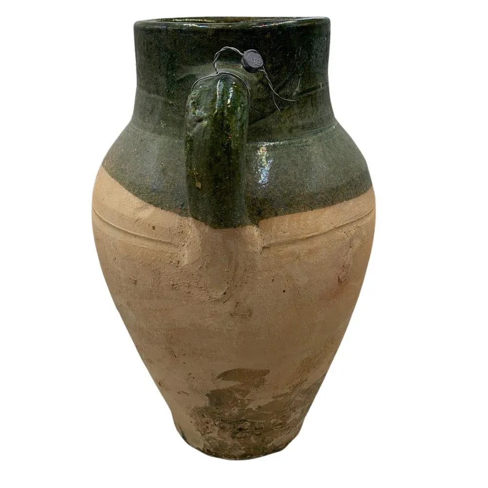 Vintage Turkish Terracotta Oil Jar - 4