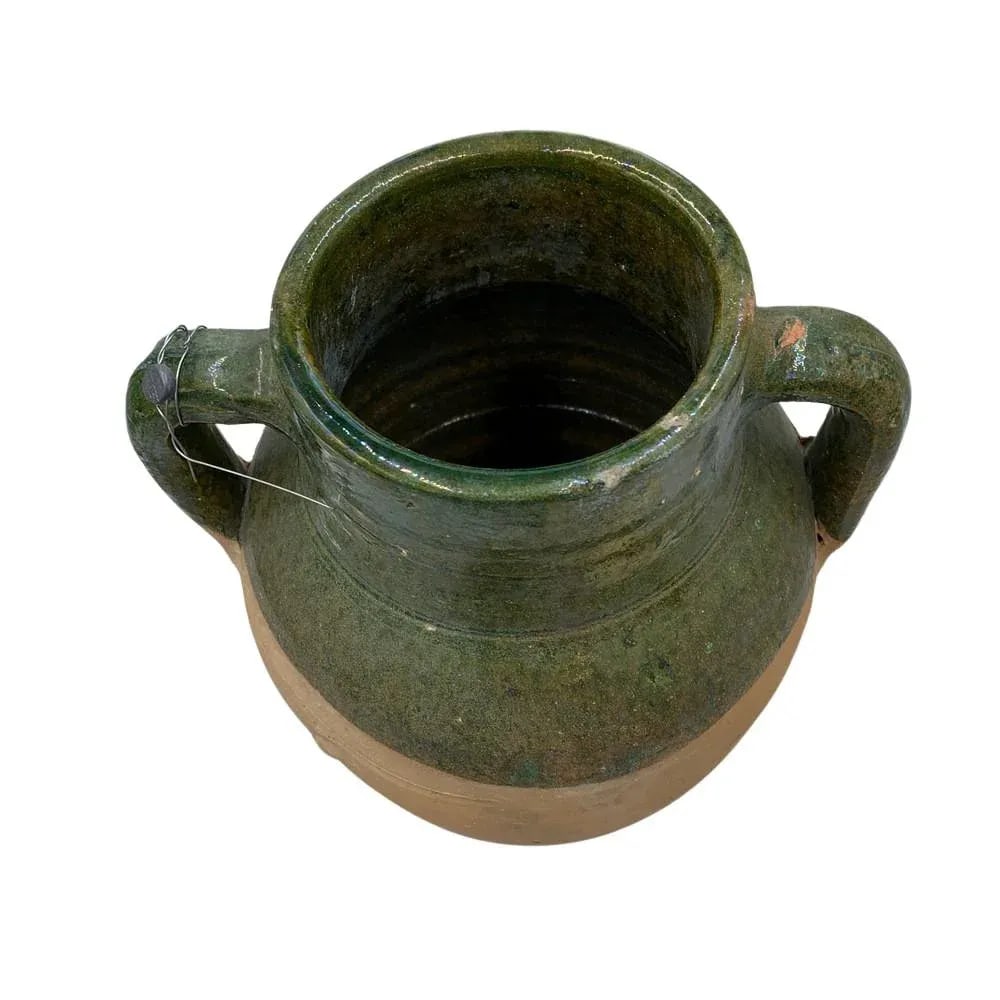 Vintage Turkish Terracotta Oil Jar - 5