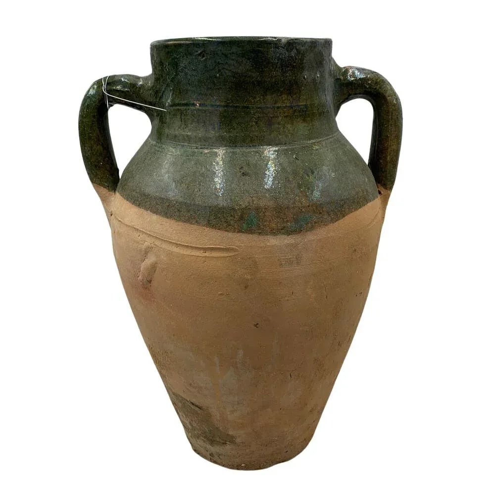 Vintage Turkish Terracotta Oil Jar - 6