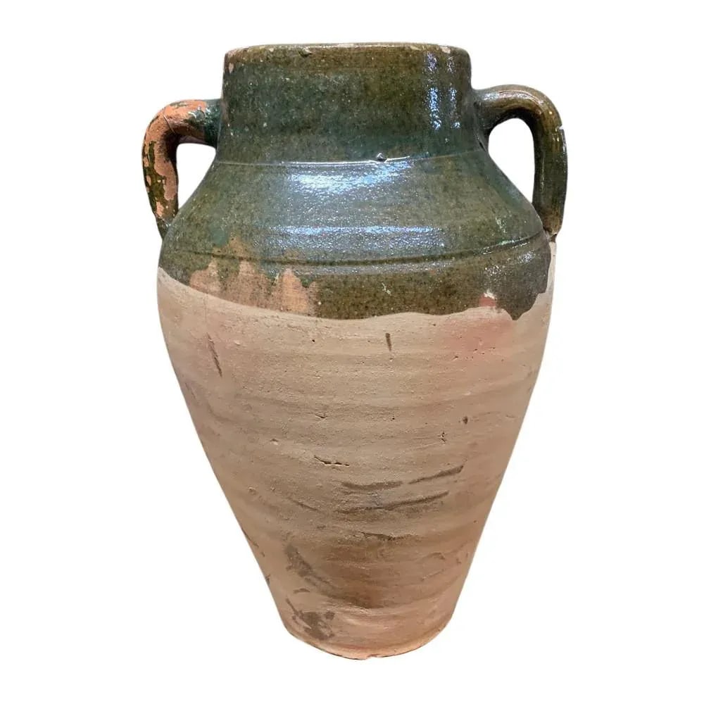 Vintage Turkish Terracotta Oil Jar - 3