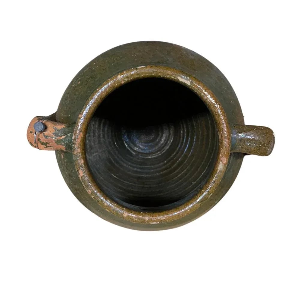 Vintage Turkish Terracotta Oil Jar - 5