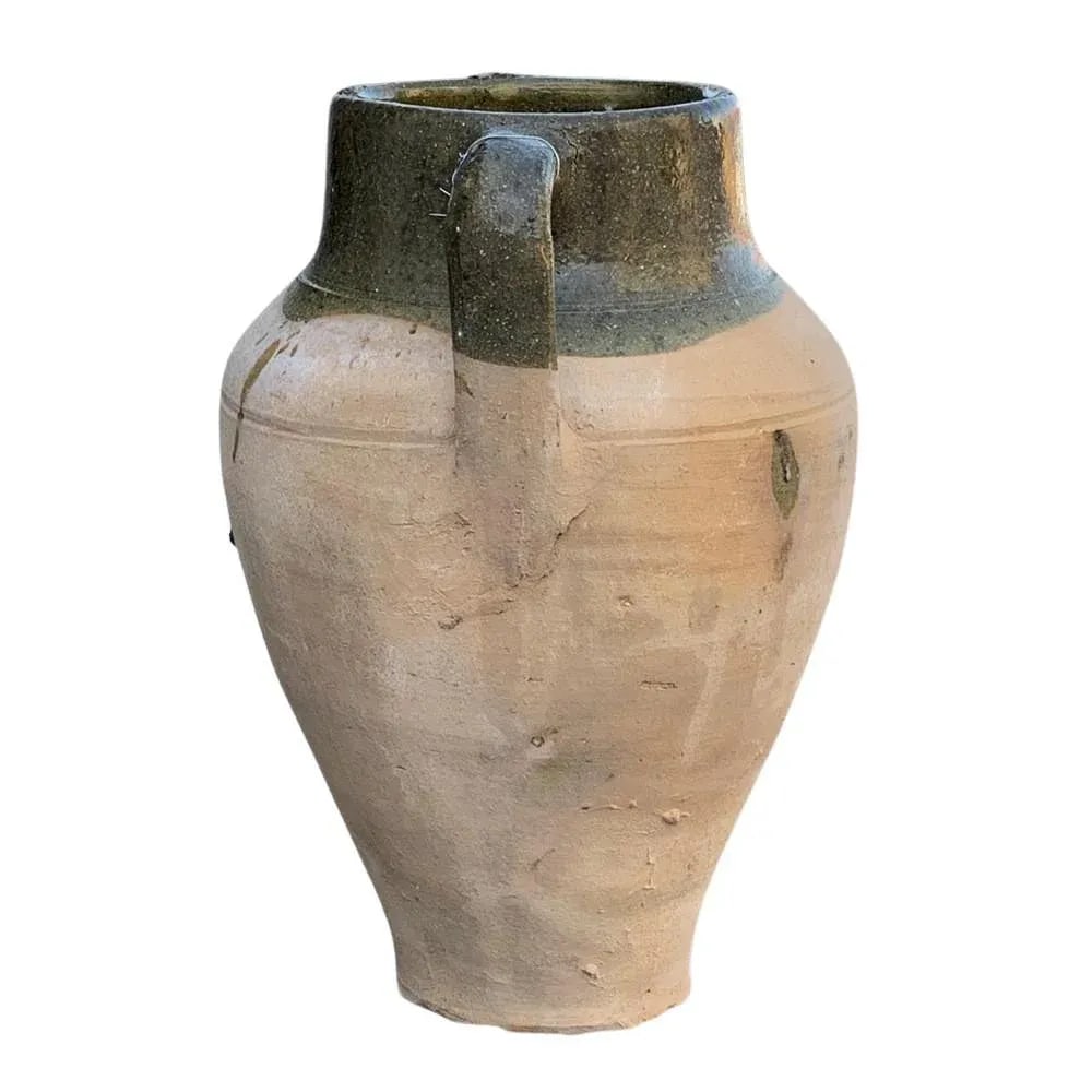 Vintage Turkish Terracotta Oil Jar - 2