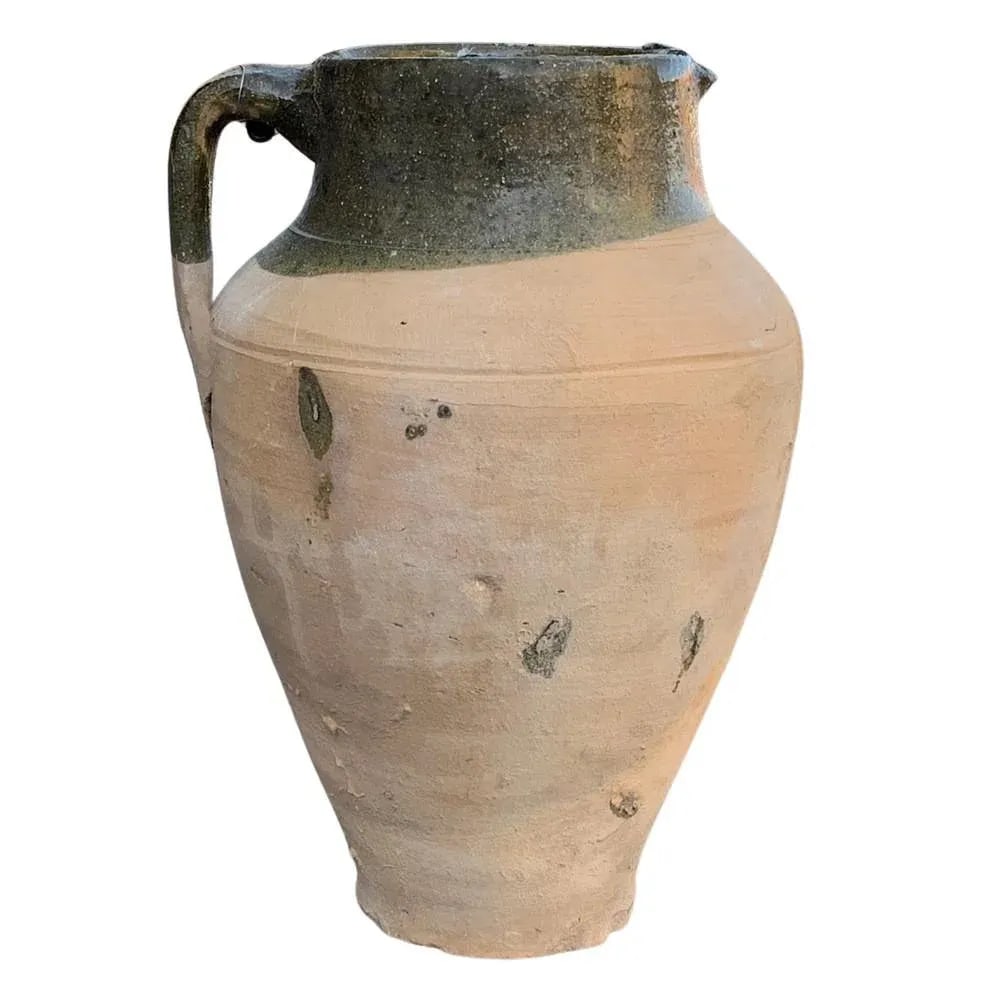 Vintage Turkish Terracotta Oil Jar - 3