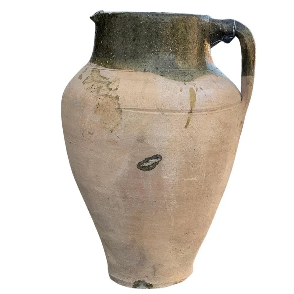 Vintage Turkish Terracotta Oil Jar - 6