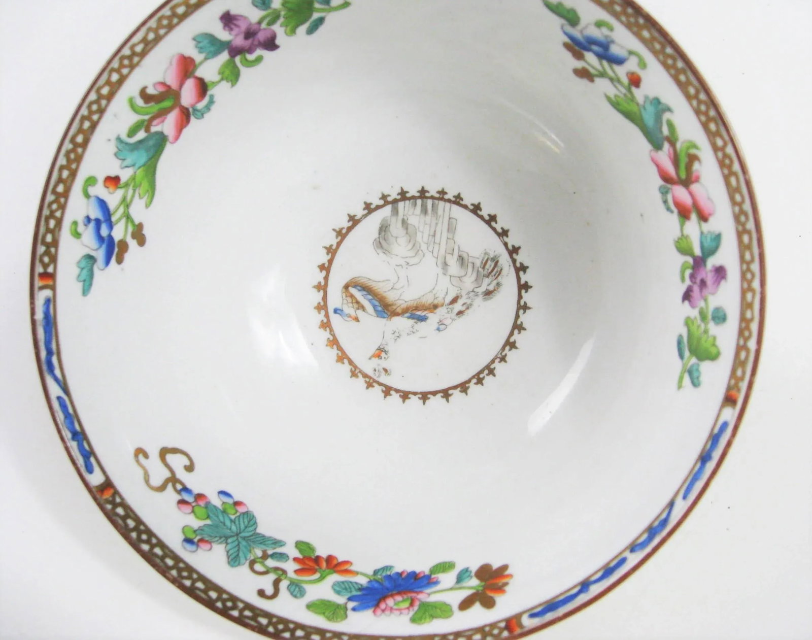 18c Josiah Spode Peacock Bowl - England - 8
