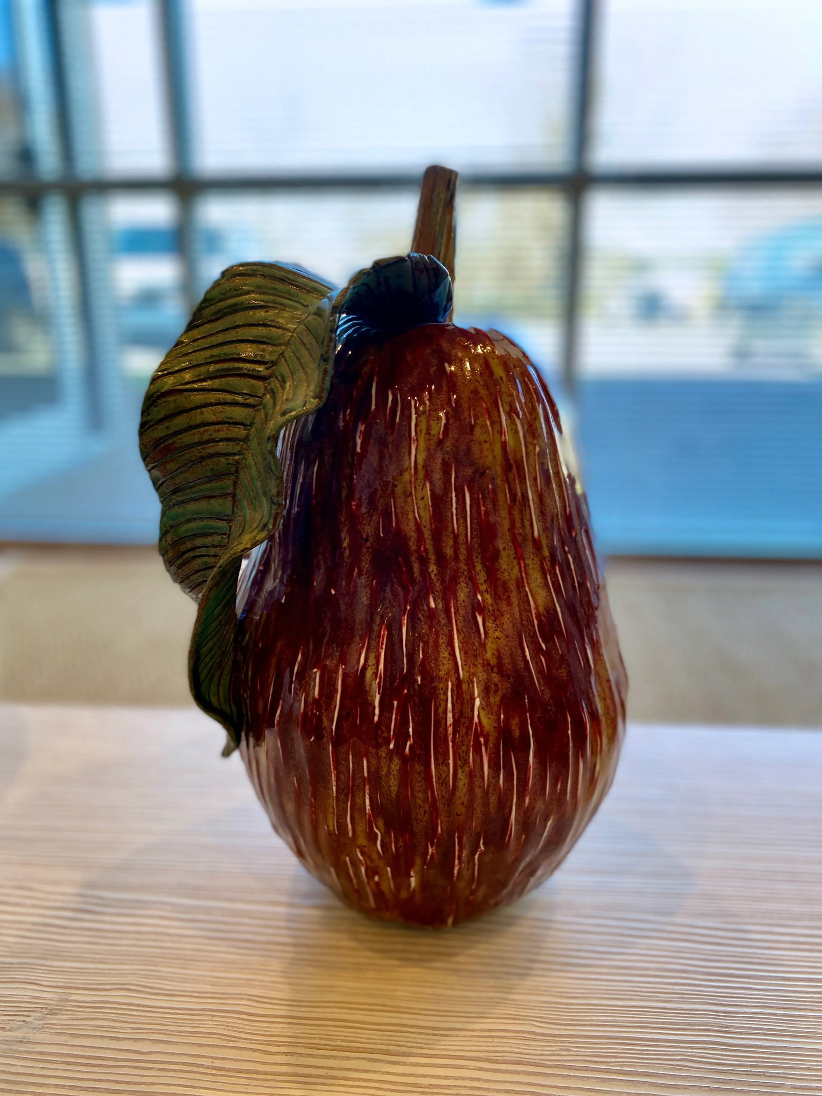 Vintage Ceramic Art Pottery Fruit Pear - 8