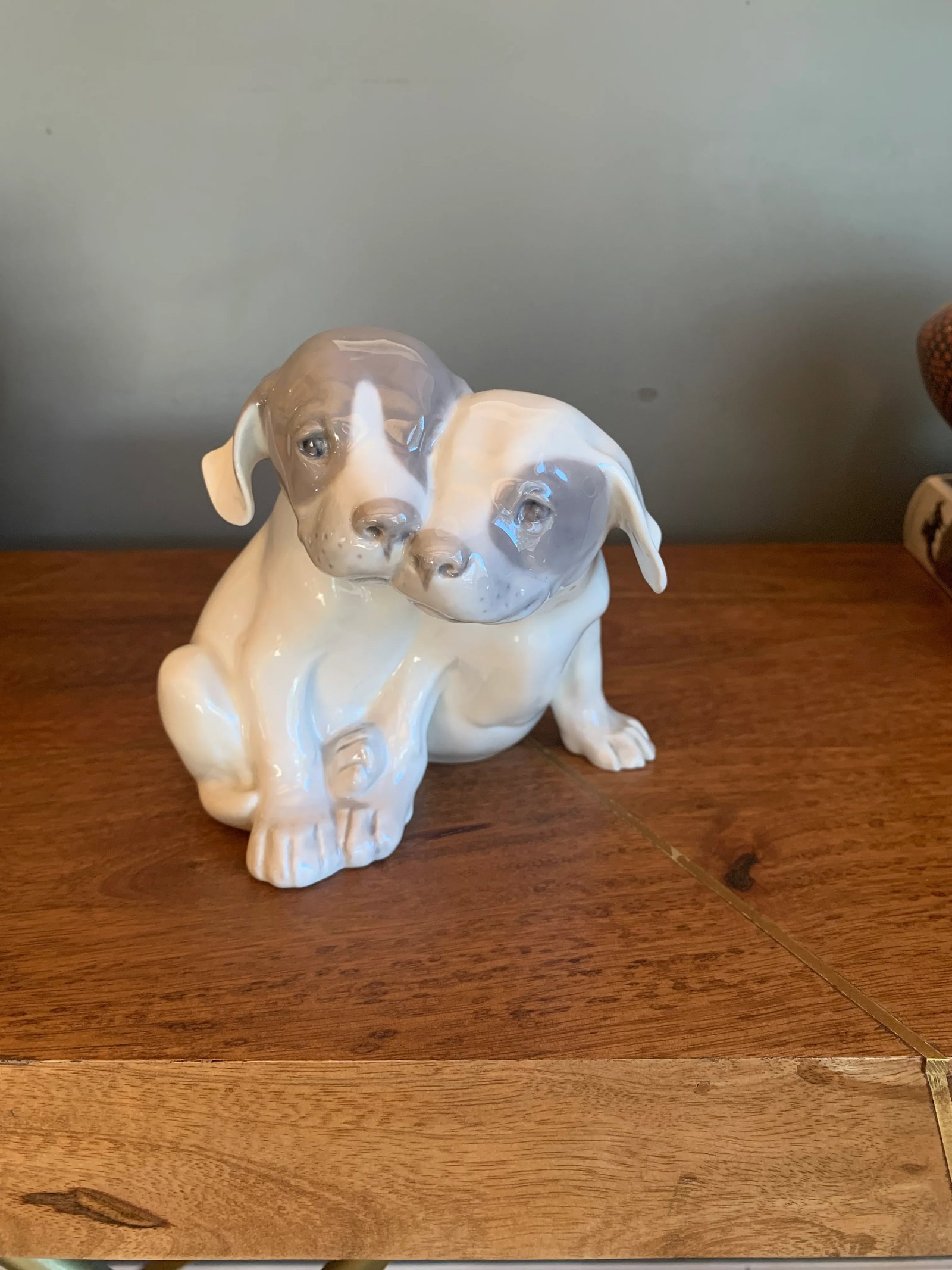 Vintage Royal Copenhagen Porcelain Puppies Figurine #260 Circa 1960's - 10