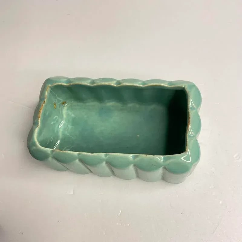 Vintage Blue McCoy Planter - 5