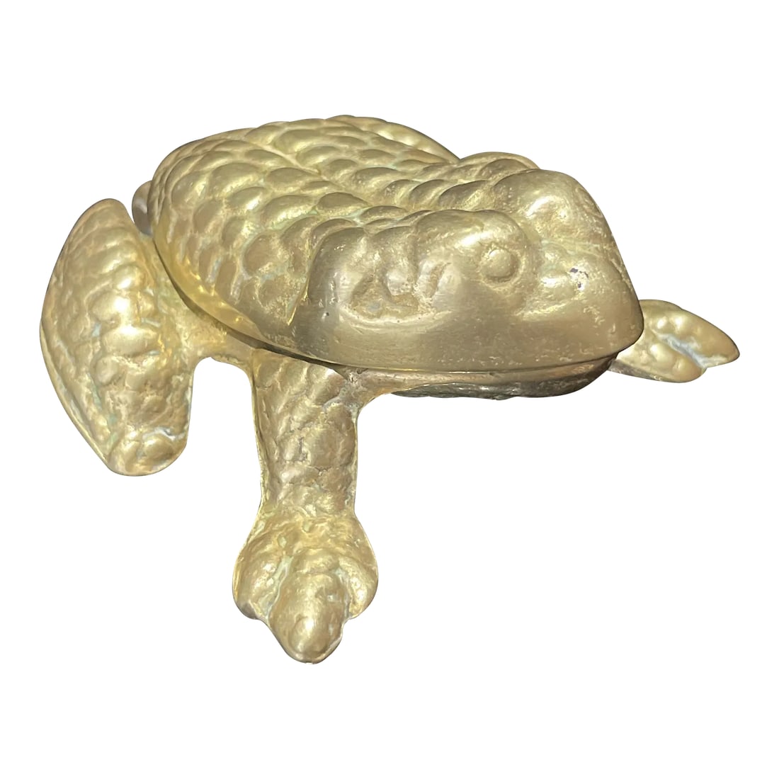 Brass Frog Box