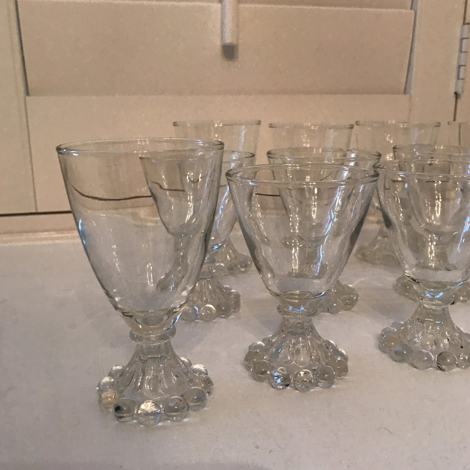 1940's Vintage Boobie Glasses- Set of 12 - 3